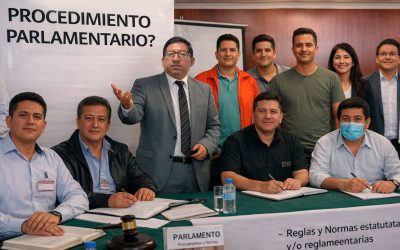CAPACITACIÓN EN PROCEDIMIENTO PARLAMENTARIO