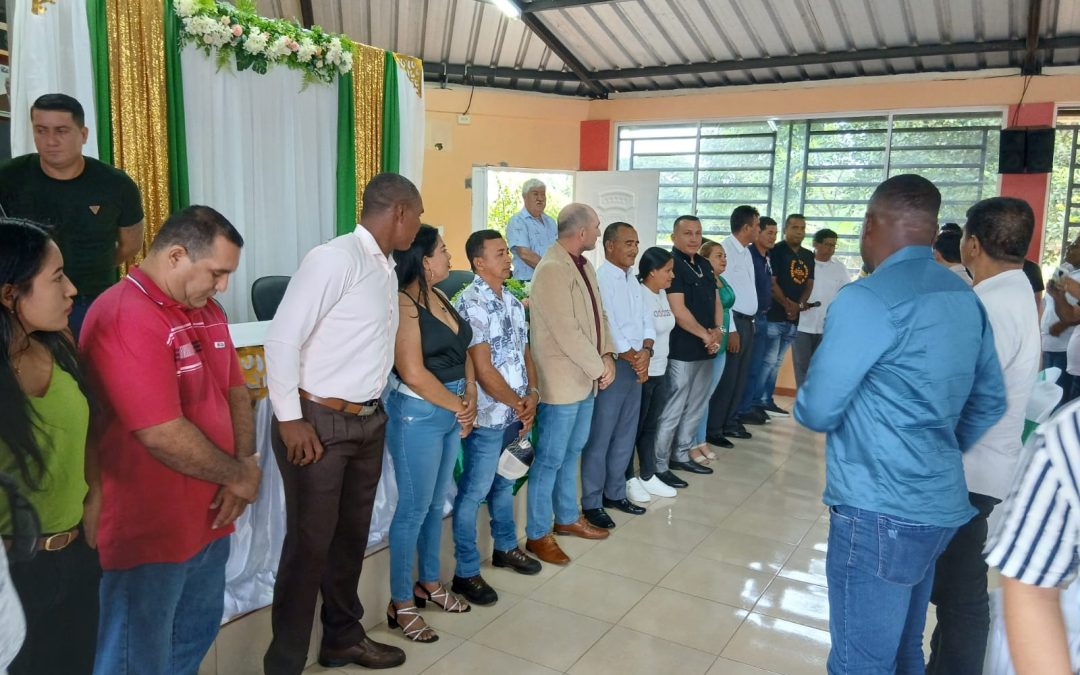 Posesión de la nueva directiva del Sindicato de Trabajadores del GAD de Shushufindi