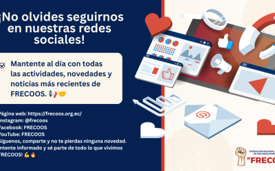 ¡Síguenos en nuestras redes sociales y mantente siempre informado!