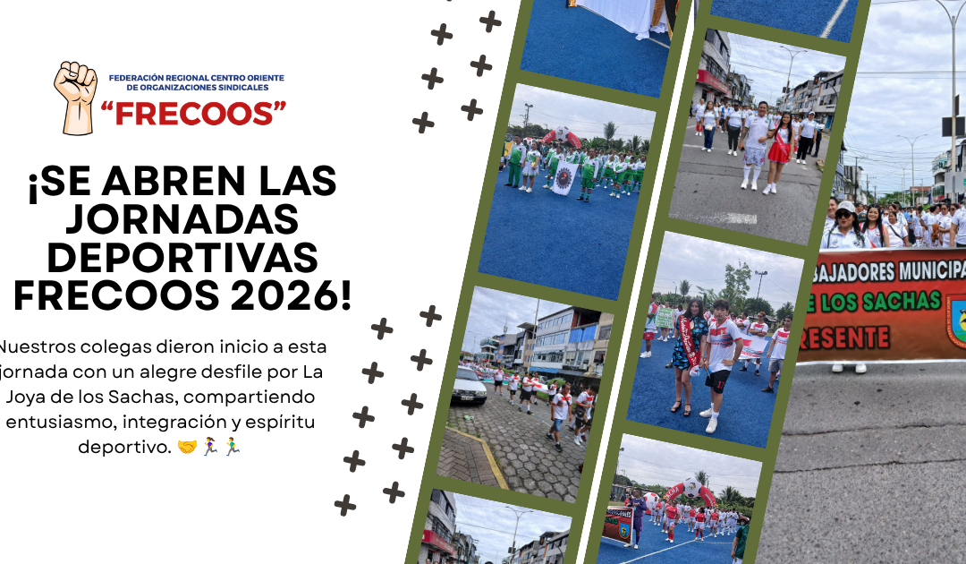 🏅 ¡Se abren las Jornadas Deportivas FRECOOS 2026!