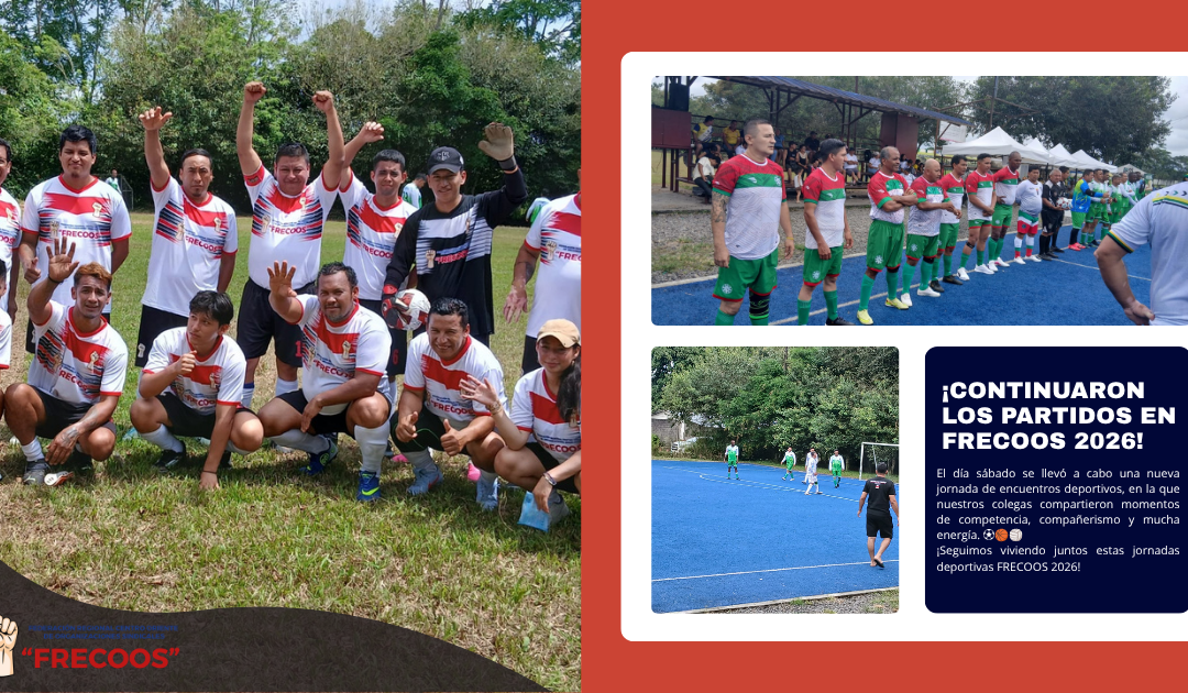 ¡CONTINUARON LOS PARTIDOS EN FRECOOS 2026!
